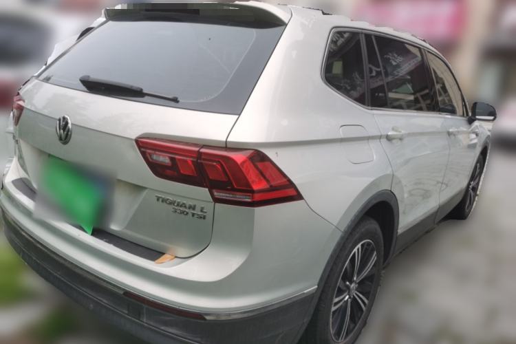 Used Volkswagen Tiguan L 2019 Updated Version 330TSI Automatic Two-Wheel Drive Panoramic Comfort Edition China VI Standard Rear Right 45 Deg
