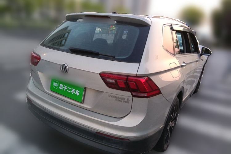Used Volkswagen Tiguan L 2019 330TSI Automatic Two-Wheel Drive Smart Luxury Version China VI Standard Rear Right 45 Deg