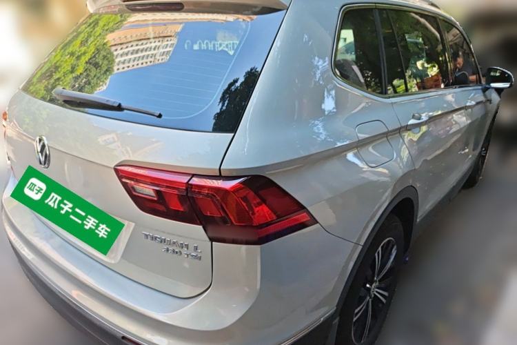 Used Volkswagen Tiguan L 2019 330TSI Automatic Two-Wheel Drive Panoramic Comfort Edition China V Standard Rear Right 45 Deg