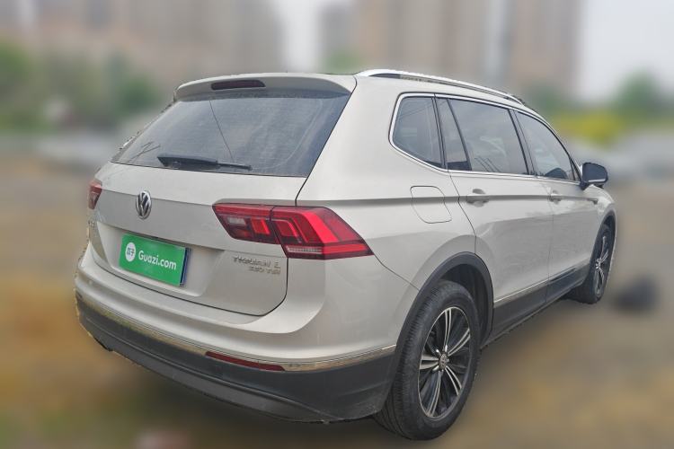 Used Volkswagen Tiguan L 2019 Updated Version 330TSI Automatic Two-Wheel Drive Panoramic Comfort Edition China VI Standard Rear Right 45 Deg