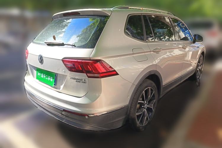 Used Volkswagen Tiguan L 2019 330TSI Automatic Two-Wheel Drive Smart Luxury Version China VI Standard Rear Right 45 Deg