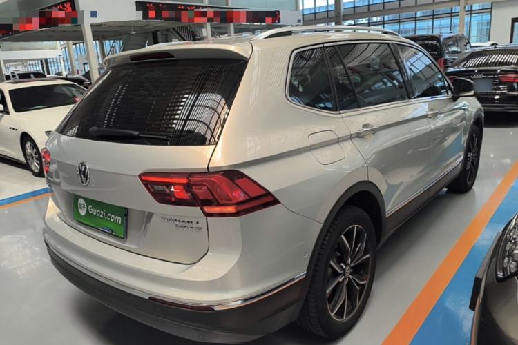 Used Volkswagen Tiguan L 2019 Revised 330TSI Automatic Two-Wheel Drive Smart & Luxury Edition China VI Standard Rear Right 45 Deg