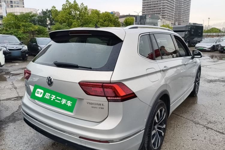 Used Volkswagen Tiguan L 2019 380TSI Automatic All-Wheel Drive R-Line Prestige Flagship Model China VI Standard Rear Right 45 Deg