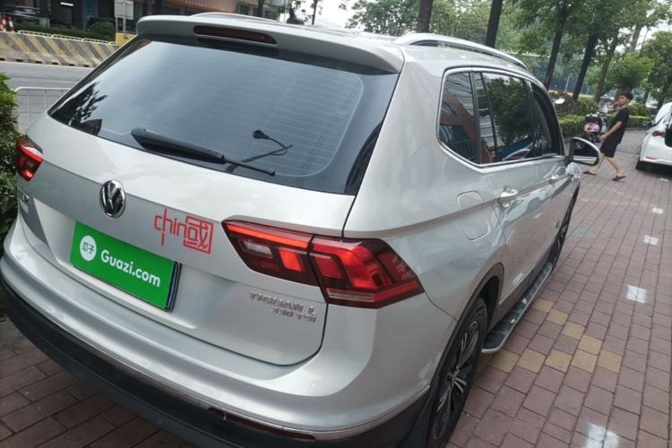 Used Volkswagen Tiguan L 2019 330TSI Automatic Two-Wheel Drive Panoramic Comfort Edition China VI Standard Rear Right 45 Deg