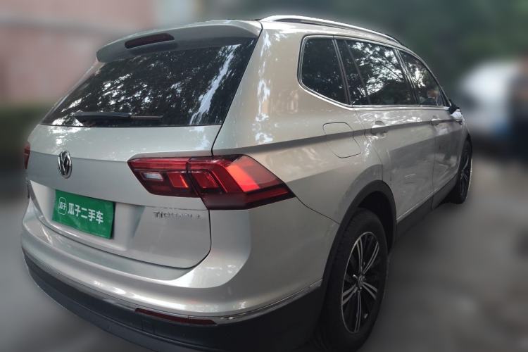 Used Volkswagen Tiguan L 2019 280TSI Automatic Two-Wheel Drive Panoramic Comfort Edition China VI Standard Rear Right 45 Deg