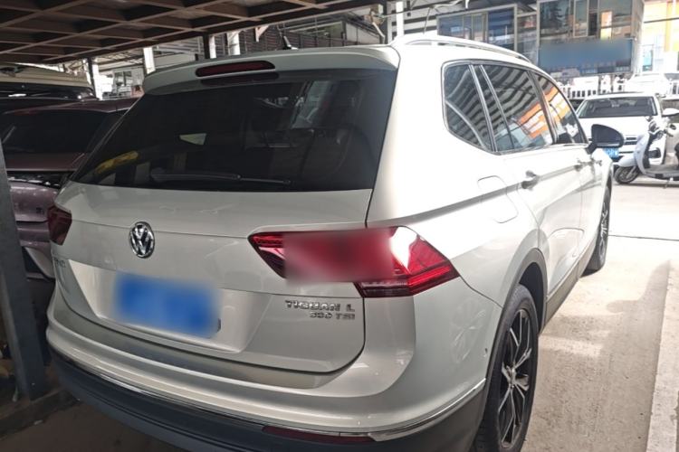 Used Volkswagen Tiguan L 2019 380TSI Automatic All-Wheel Drive Luxury Edition with 7 Seats China VI Standard Rear Right 45 Deg