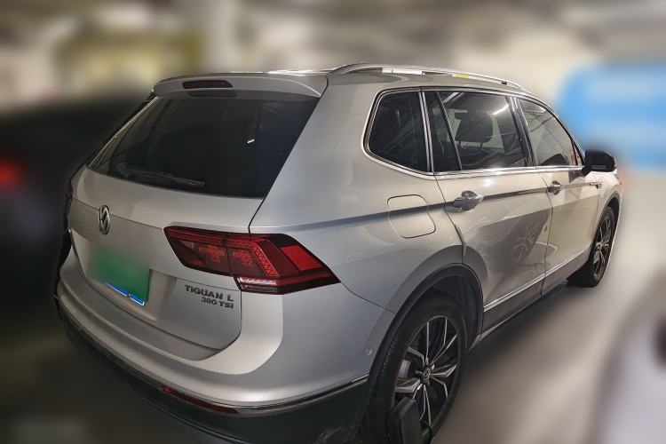 Used Volkswagen Tiguan L 2019 380TSI Automatic All-Wheel Drive Luxury Edition with 7 Seats China VI Standard Rear Right 45 Deg