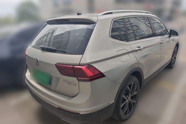 Used Volkswagen Tiguan L 2019 380TSI Automatic All-Wheel Drive Luxury Edition with 7 Seats China VI Standard Rear Right 45 Deg
