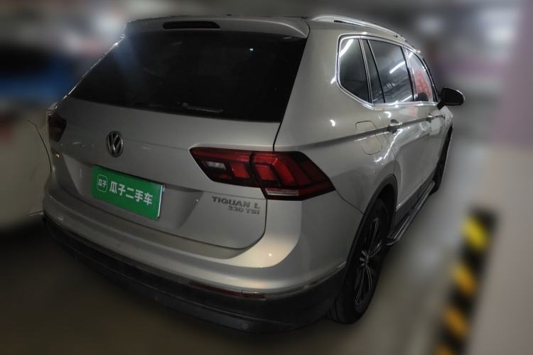Used Volkswagen Tiguan L 2019 Updated Version 330TSI Automatic Two-Wheel Drive Panoramic Comfort Edition China VI Standard Rear Right 45 Deg