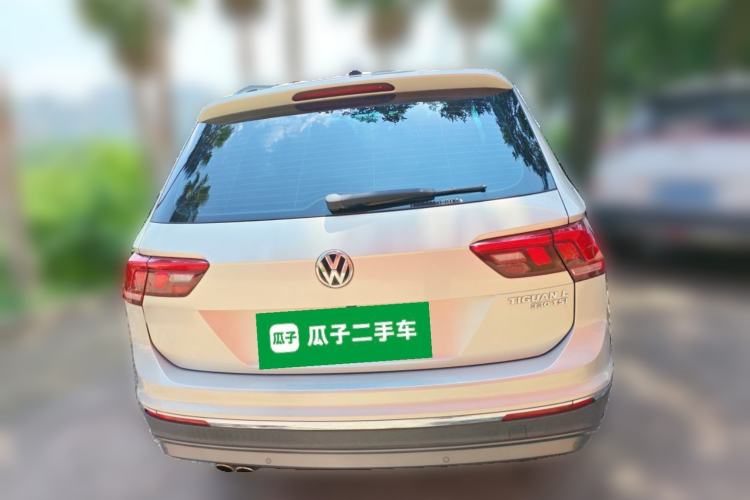 Used Volkswagen Tiguan L 2019 330TSI Automatic Two-Wheel Drive Panoramic Comfort Edition China V Standard Rear