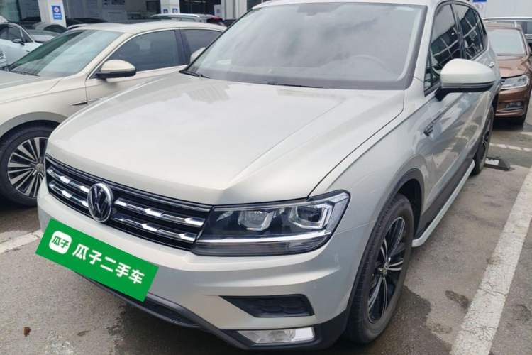Used Volkswagen Tiguan L 2019 330TSI Automatic Two-Wheel Drive Luxury Edition China VI Standard Guazi used car, China used car export, Used car for sale, Used cars, Cheapest cars for sale