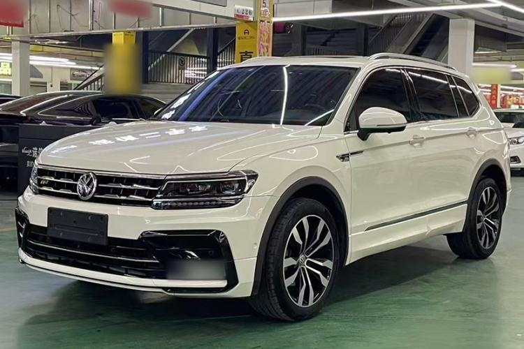 Volkswagen Tiguan L 2019 Restyled 330TSI Automatic Two-Wheel Drive R-Line Flagship Version China VI Standard с пробегом Guazi used car, China used car export, Used car for sale, Used cars, Cheapest cars for sale