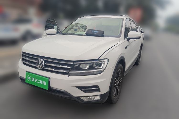 Used Volkswagen Tiguan L 2019 Updated Version 330TSI Automatic Two-Wheel Drive Panoramic Comfort Edition China VI Standard Guazi used car, China used car export, Used car for sale, Used cars, Cheapest cars for sale
