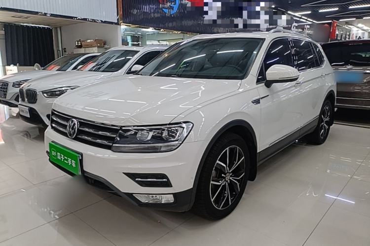 Used Volkswagen Tiguan L 2019 Revised 330TSI Automatic Two-Wheel Drive Smart & Luxury Edition China VI Standard Guazi used car, China used car export, Used car for sale, Used Volkswagen cars, Cheapest cars for sale