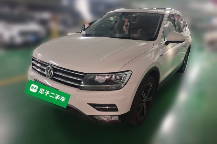 Used Volkswagen Tiguan L 2019 Updated Version 330TSI Automatic Two-Wheel Drive Panoramic Comfort Edition China VI Standard Guazi used car, China used car export, Used car for sale, Used cars, Cheapest cars for sale