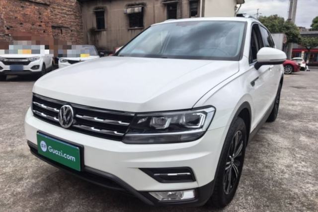 Used Volkswagen Tiguan L 2019 Updated Version 330TSI Automatic Two-Wheel Drive Panoramic Comfort Edition China VI Standard