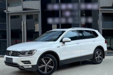 Used Volkswagen Tiguan L 2019 Updated Version 330TSI Automatic Two-Wheel Drive Panoramic Comfort Edition China VI Standard