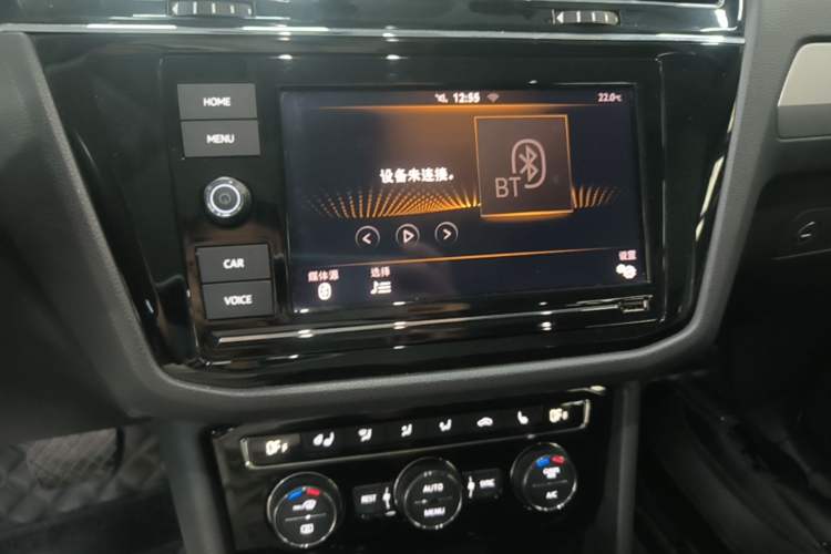 Used Volkswagen Tiguan L 2019 330TSI Automatic Two-Wheel Drive Smart Luxury Version China V Emission Standard Audio And AC Panel