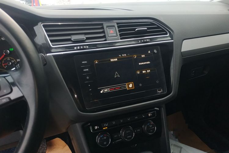 Used Volkswagen Tiguan L 2019 Revised 330TSI Automatic Two-Wheel Drive Smart & Luxury Edition China VI Standard Audio And AC Panel