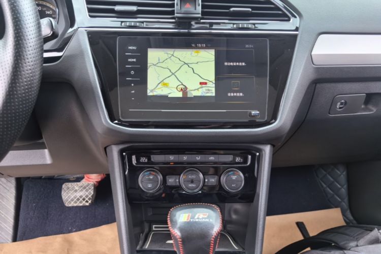 Used Volkswagen Tiguan L 2019 Updated Version 330TSI Automatic Two-Wheel Drive Panoramic Comfort Edition China VI Standard Audio And AC Panel