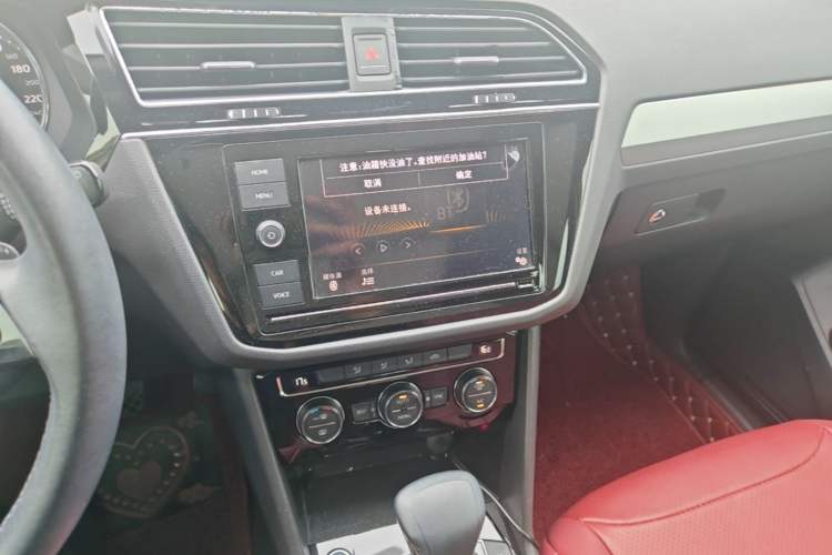 Used Volkswagen Tiguan L 2019 330TSI Automatic Two-Wheel Drive Panoramic Comfort Edition China VI Standard Audio And AC Panel