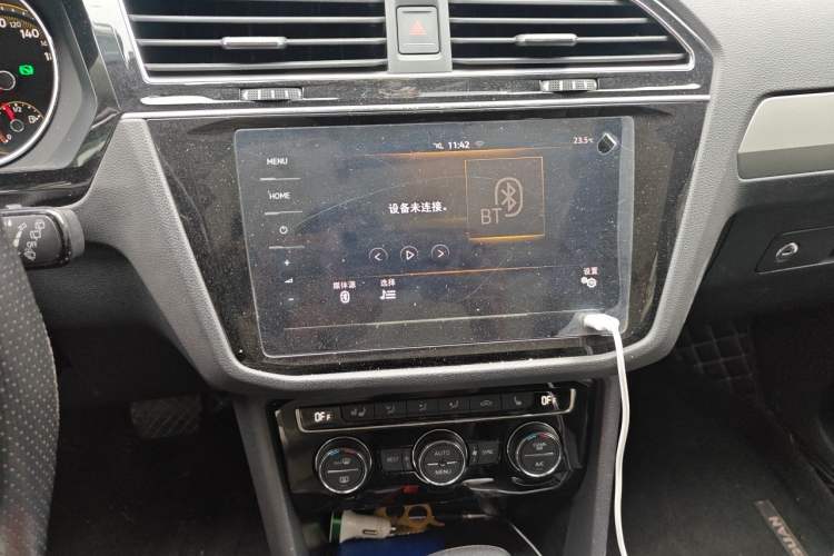 Used Volkswagen Tiguan L 2019 330TSI Automatic Two-Wheel Drive Smart Luxury Version China VI Standard Audio And AC Panel