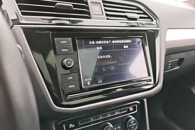 Used Volkswagen Tiguan L 2019 330TSI Automatic Two-Wheel Drive Panoramic Comfort Edition China VI Standard Audio And AC Panel