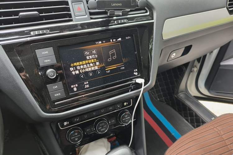 Used Volkswagen Tiguan L 2019 330TSI Automatic Two-Wheel Drive Smart Luxury Version China V Emission Standard Audio And AC Panel