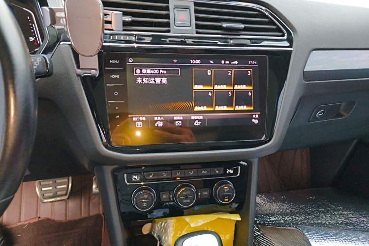 Used Volkswagen Tiguan L 2019 330TSI Automatic Two-Wheel Drive R-Line Flagship Model China VI Standard Audio And AC Panel