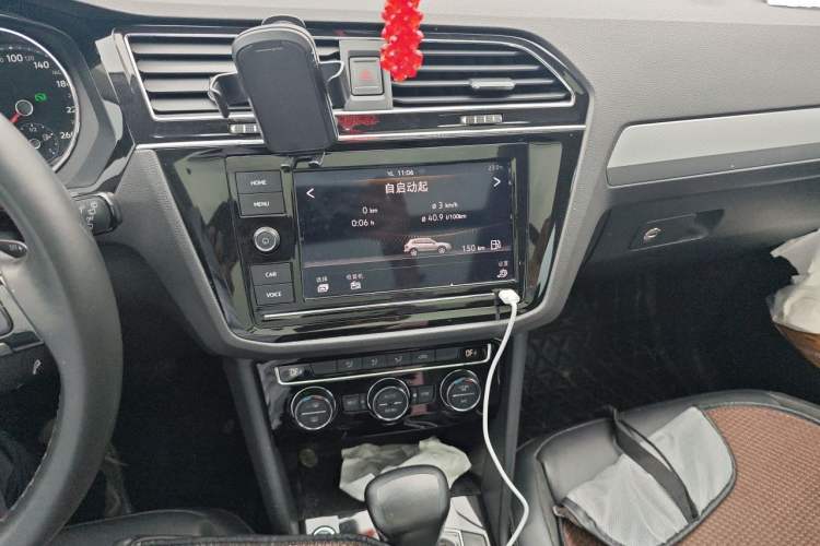 Used Volkswagen Tiguan L 2019 330TSI Automatic Two-Wheel Drive Panoramic Comfort Edition China V Standard Audio And AC Panel