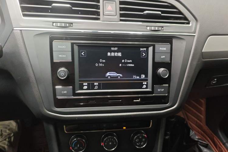 Used Volkswagen Tiguan L 2019 330TSI Automatic Two-Wheel Drive Luxury Edition China V Standard Audio And AC Panel