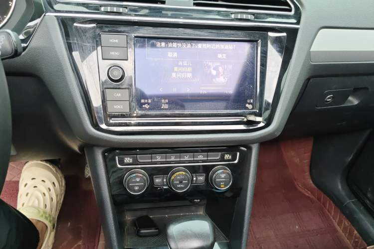 Used Volkswagen Tiguan L 2019 330TSI Automatic Two-Wheel Drive Panoramic Comfort Edition China VI Standard Audio And AC Panel
