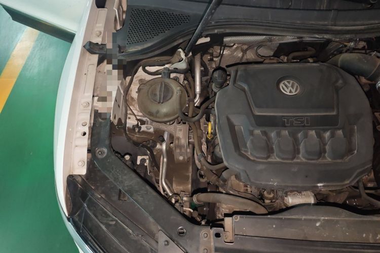 Used Volkswagen Tiguan L 2019 Updated Version 330TSI Automatic Two-Wheel Drive Panoramic Comfort Edition China VI Standard Engine Bay Right