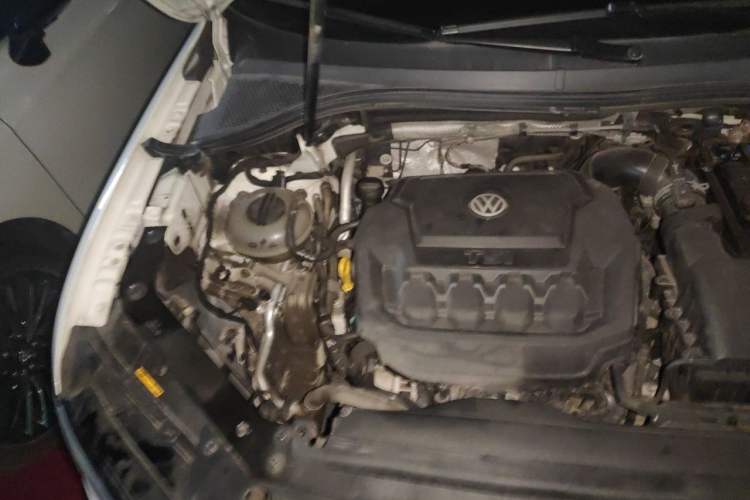 Used Volkswagen Tiguan L 2019 Updated Version 330TSI Automatic Two-Wheel Drive Panoramic Comfort Edition China VI Standard Engine Bay Right