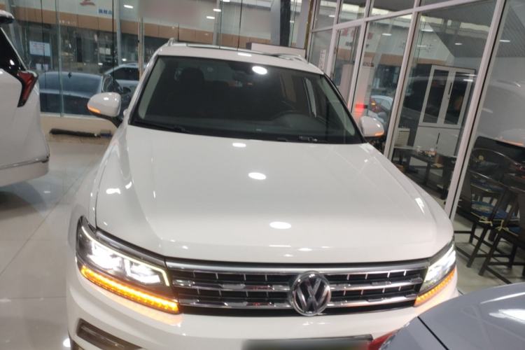 Used Volkswagen Tiguan L 2019 330TSI Automatic Two-Wheel Drive Smart Luxury Version China V Emission Standard Front