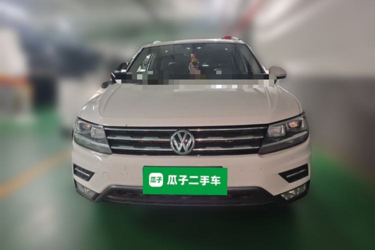 Used Volkswagen Tiguan L 2019 Updated Version 330TSI Automatic Two-Wheel Drive Panoramic Comfort Edition China VI Standard Front
