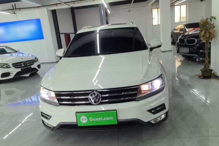 Used Volkswagen Tiguan L 2019 Updated Version 330TSI Automatic Two-Wheel Drive Panoramic Comfort Edition China VI Standard Front