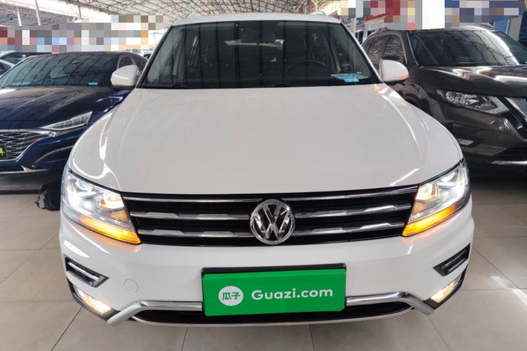 Used Volkswagen Tiguan L 2019 Updated Version 330TSI Automatic Two-Wheel Drive Panoramic Comfort Edition China VI Standard Front