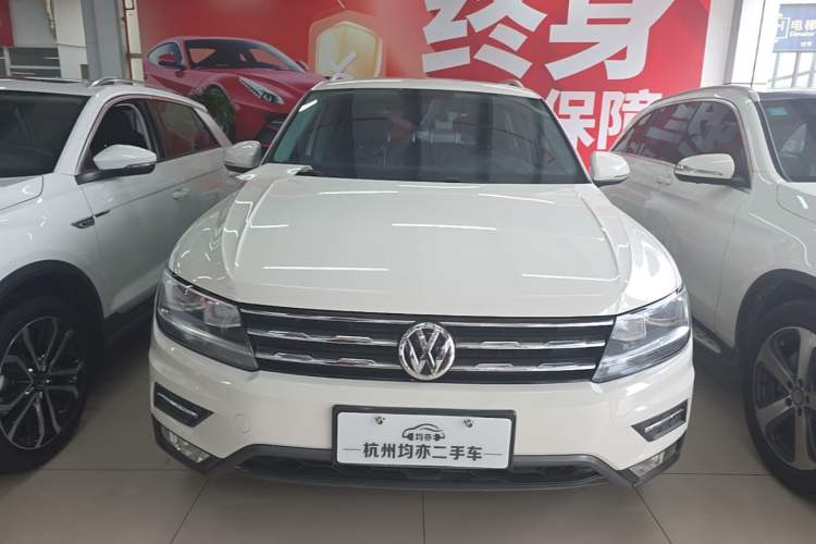 Used Volkswagen Tiguan L 2019 330TSI Automatic Two-Wheel Drive Panoramic Comfort Edition China VI Standard Front