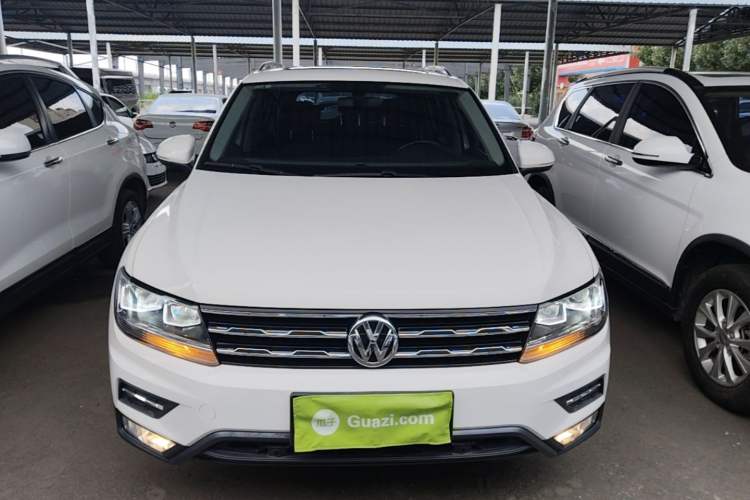 Used Volkswagen Tiguan L 2019 330TSI Automatic Two-Wheel Drive Smart Luxury Version China V Emission Standard Front