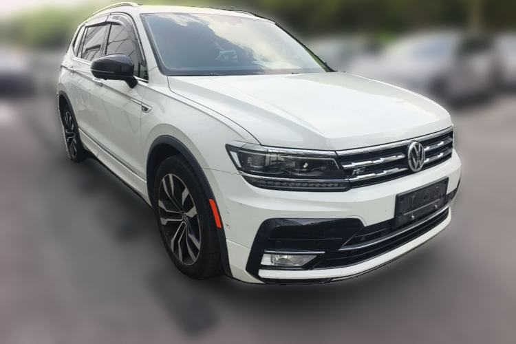 Used Volkswagen Tiguan L 2019 380TSI Automatic All-Wheel Drive R-Line Flagship 7-Seater China VI Standard Front Right 45 Deg
