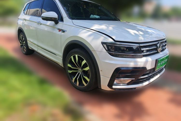 Used Volkswagen Tiguan L 2019 380TSI Automatic All-Wheel Drive R-Line Flagship 7-Seater China VI Standard Front Right 45 Deg