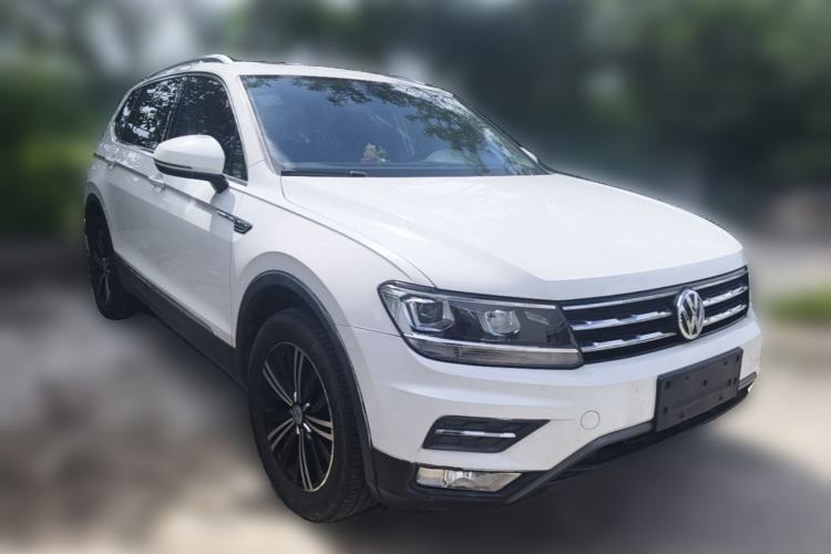 Used Volkswagen Tiguan L 2019 330TSI Automatic Two-Wheel Drive Panoramic Comfort Edition China V Standard Front Right 45 Deg