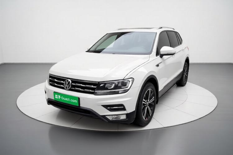 Used Volkswagen Tiguan L 2019 280TSI Automatic Two-Wheel Drive Panoramic Comfort Edition China V Standard Guazi used car, China used car export, Used car for sale, Used cars, Cheapest cars for sale