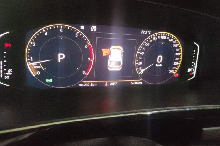 Used Volkswagen Tiguan L 2019 Restyled 330TSI Automatic Two-Wheel Drive R-Line Flagship Version China VI Standard Instrument Cluster