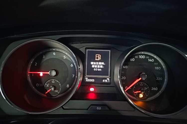 Used Volkswagen Tiguan L 2019 330TSI Automatic Two-Wheel Drive Smart Luxury Version China VI Standard Instrument Cluster