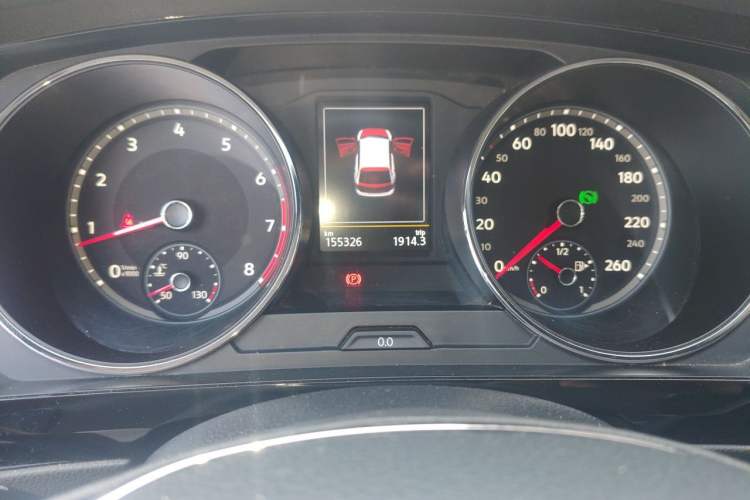 Used Volkswagen Tiguan L 2019 330TSI Automatic Two-Wheel Drive Smart Luxury Version China V Emission Standard Instrument Cluster
