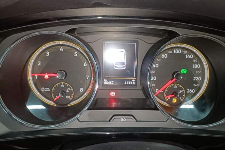 Used Volkswagen Tiguan L 2019 Revised 330TSI Automatic Two-Wheel Drive Smart & Luxury Edition China VI Standard Instrument Cluster