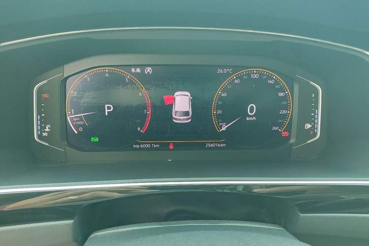 Used Volkswagen Tiguan L 2019 330TSI Automatic Two-Wheel Drive R-Line Flagship Model China VI Standard Instrument Cluster