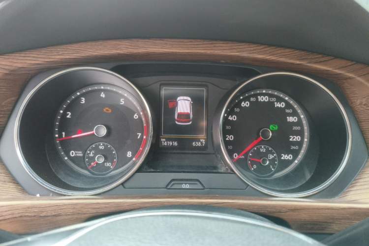 Used Volkswagen Tiguan L 2019 330TSI Automatic Two-Wheel Drive Smart Luxury Version China V Emission Standard Instrument Cluster